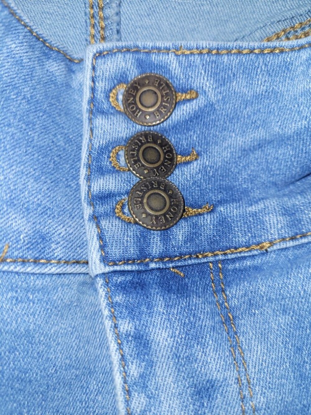 Honey & Bristle Blue 10Petite Jeans - Picture 3 of 5